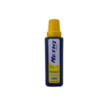 Imagem de Tinta para Cartaz Amarela Alcolor Metiq 500mL
