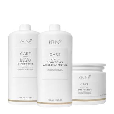 Imagem de Kit Keune Care Satin Oil Salon Máscara 200 (3 produtos)