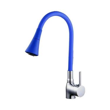 Imagem de Torneira Giratória De Cozinha Com Mola De Borracha, Acessórios Para Pi