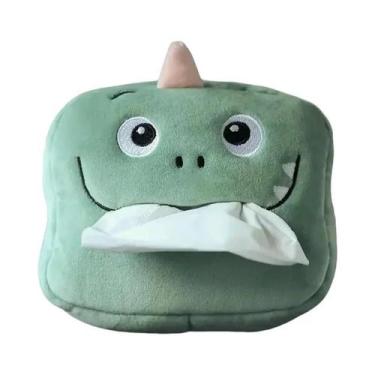 Imagem de Caixa De Tecido De Pelúcia Para Carro, Porta-guardanapos Universal Par