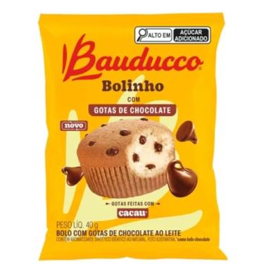 Imagem de Display Bauducco Bolinho Gotas 40g - 16 unidades