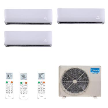 Imagem de Ar Condicionado Split Inverter Midea 28000 BTUs (3x 9000 Hi Wall) Quente/Frio - 220V
