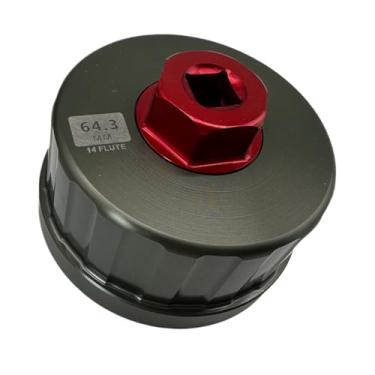 Imagem de Chave Para Filtro De Óleo, Ferramenta de Remoção com Encarte Anti-derrapante, Acessório de Tampa em Liga Ergonómica para Manutenção de Carro RV Autocarro Casa