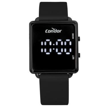 Imagem de Relógio unissex condor preto digital led COBJ3382AD/5P-Unissex