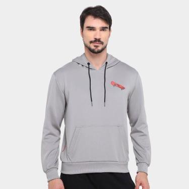 Imagem de Moletom Mooncity Miles Morales Masculino, Caqui, M