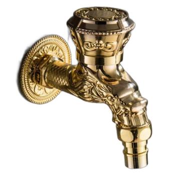 Imagem de Registro Torneira Dourada Máquina Lavar Roupa