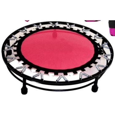 Imagem de Kit Aeróbico Rosa - Jump + Colchonete + Caneleira 5 Kg