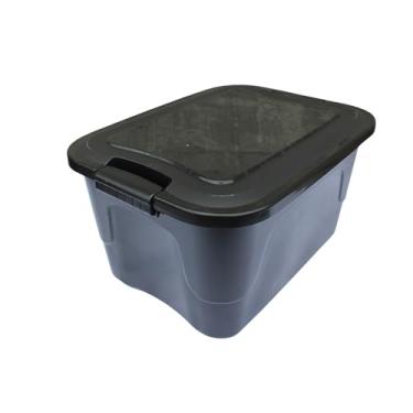 Imagem de Caixa Organizadora Retangular Com Trava 15L