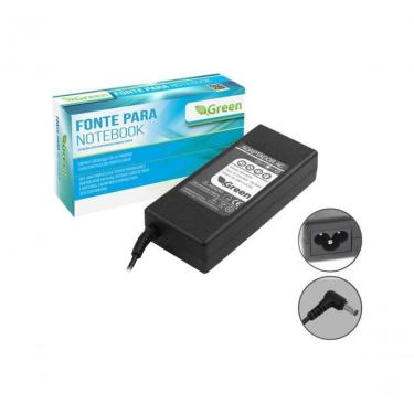 Imagem de Fonte Para Notebook 19v 4,74a Bivolt 5,5x2,5mm Green