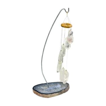 Imagem de Mensageiro Sino Dos Ventos Móbile De Mesa Chakras Cristal - Equilíbrio