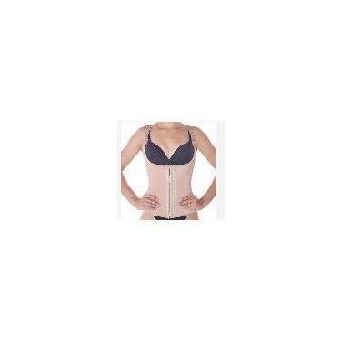 Imagem de Cinta Modeladora Feminina Alça Com 12 Barbatanas Ajusta Postura -027- 