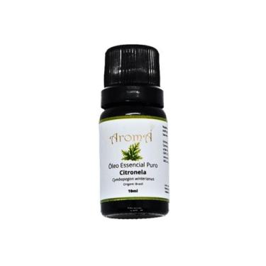 Imagem de Óleo Essencial De Citronela Aromá 10Ml - Repelente Natural - Aroma