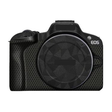 Imagem de R 100 Adesivo para o corpo da câmera, kit de película protetora, acessórios de pele, decalques de vinil para Canon EOS R100 (triângulo preto)