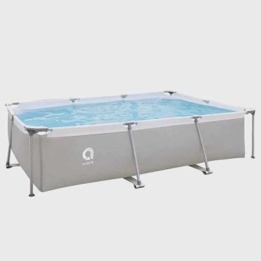 Imagem de Piscina Estrutural Retangular 3701L Avenli Jilong Cinza