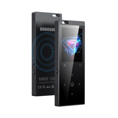 Imagem de Leitor MP3 DODOSOUL 128GB com Bluetooth 5.2 HiFi Sound + Acc
