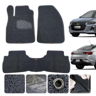 Imagem de Tapete Automotivo Para Gm New Onix Plus 20 a 23 Turbo AT LTZ Original 