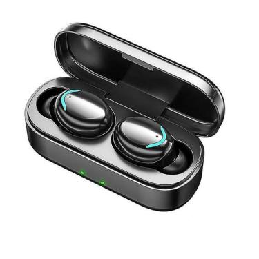 Imagem de Fone de ouvido Bluetooth True Wireless preto com cancelamento de ruído