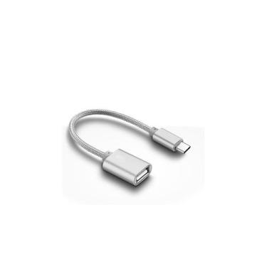 Imagem de Adaptador de cabo OTG tipo C de 15 cm para teclado Pendrive Mouse - Li