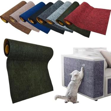 Imagem de Arranhador Carpete Adesivo Protetor Sofá Cama Premium (Verde, 50cm x 1 Metro)