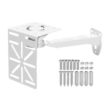 Imagem de IEUDNS Suporte de montagem para câmera de segurança CCTV, braçadeira de montagem, resistente, formato L, suporte para câmera domo para pátio externo, quintal, Suporte de Parede