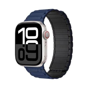 Imagem de Pulseira De Silicone Universal Para Apple Watch, Faixa Magnética Compa