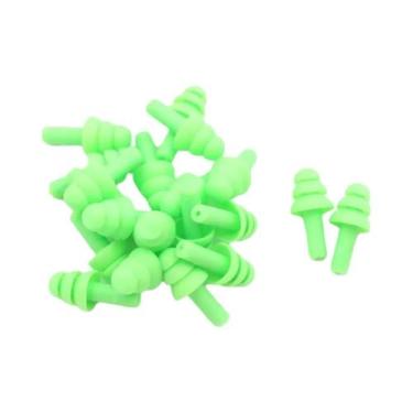 Imagem de Protetores Auriculares De Silicone Impermeáveis 20-160pcs Redução De R
