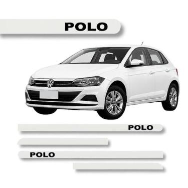 Imagem de Jogo Friso Lateral Polo Ponta Redonda com Grafia Cores Volks - Macall,
