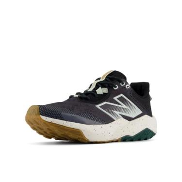 Imagem de New Balance Tênis de corrida masculino Dynasoft Nitrel V6 Trail, Fantasma/menta natural/sal marinho, 8.5 Wide