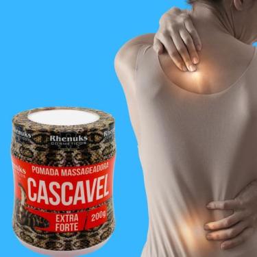 Imagem de Rhenuks Pomada Cascavel 200g Extra Forte para Massagem
