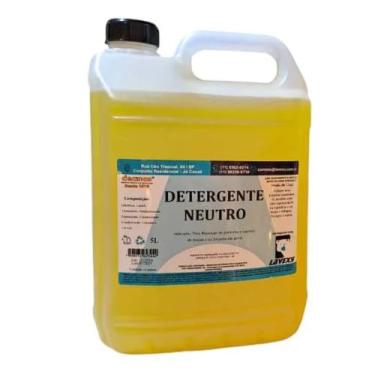 Imagem de Detergente Neutro 5l Desengordurante com Bicarbonato De Sódio