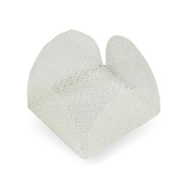 Imagem de Forminhas Para Doces Finos,Caixeta De Tela Escocia para doces finos, Casamento, Festas, forminhas Doces 40 unidades(BRANCA)