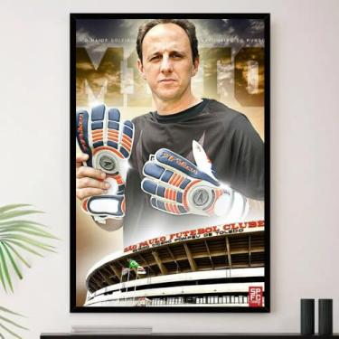 Imagem de Genérico, Quadro Rogerio Ceni Mito Morumbi Decorativo A4 23x33cm