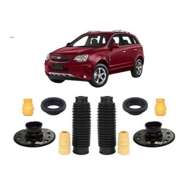 Imagem de Kit Batente Amortecedor Coxim Dianteiro Traseiro Captiva