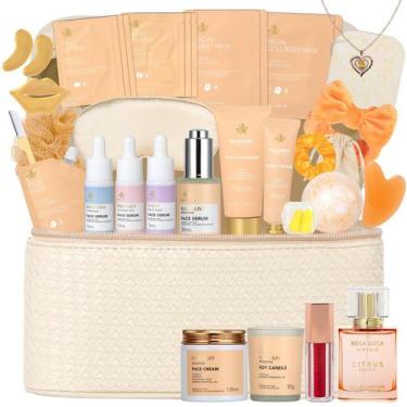 Imagem de Kit Facial RA ROSA ACCA Naranja 33 Pzs con Mascarilla de Gel de Coláge