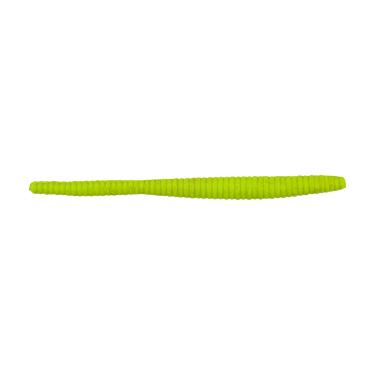 Imagem de Berkley Gulp! Verme de truta flutuante, pacote com 20, Chartreuse, 2-1/2-Inch