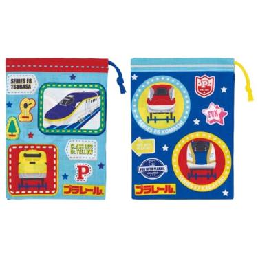 Imagem de Skater Lancheira infantil KB63W-A, bolsa de copo, conjunto de 2 peças, 15 x 20 cm, lancheira com cordão, feita no Japão, cauda para meninos