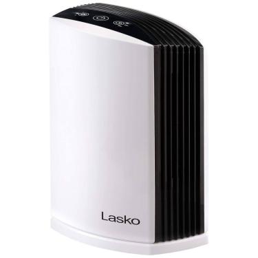 Imagem de Purificador de Ar com Temporizador e Filtro Hepa, Filtragem de 2 Estágios, Lasko LP200, Branco