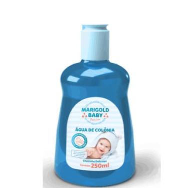 Imagem de Kit 2 Água de Colônia Infantil Marigold Baby Premium 250ml, 2 azul
