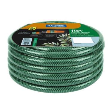 Imagem de Mangueira de Jardim 15 metros Flex com Esguicho Engate Cód.172/500 - T