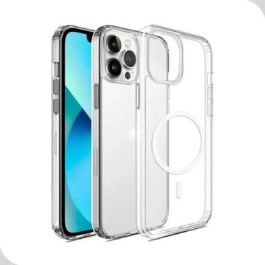Imagem de Capinha Transparente 15 Magnética Com Carregamento Por Indução - China