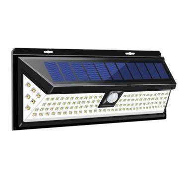 Imagem de Refletor solar externo 120LED com sensor de movimento IP65