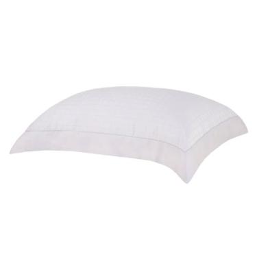 Imagem de Fronha 50x70cm Cetim 300 Fios Buddemeyer Damask Square 100% Algodão Penteado Rosa