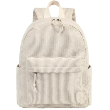 Imagem de Mochila Bluboon Mini para meninas, criança, veludo cotelê floral