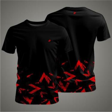 Imagem de Camiseta Esportiva Masculina com Proteção Uv Treino Academia Corrida -