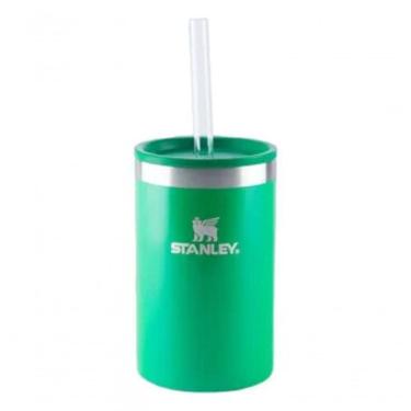 Imagem de Can Cooler Porta Lata Com Canudo Stanley 296ml Clover Shimmer
