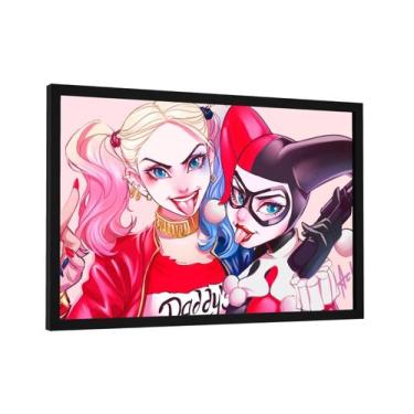 Imagem de Quadro decorativo - arlequina harley quinn dc comics - Cultture, 26,6x