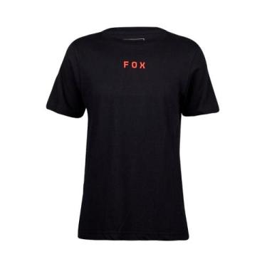 Imagem de Camiseta Fox Infantil Magnetic Vermelha, 3, Preto, YG