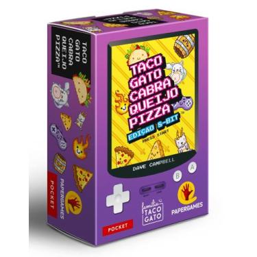 Imagem de Taco Gato Cabra Queijo Pizza Edição 8Bit, Jogo de Cartas, Linha Pocket