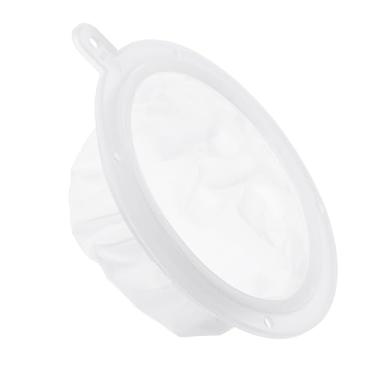 Imagem de Filtro de alimentos OD de 13,7 cm, filtros de malha de cozinha de 120 mesas, peneira de malha fina para suco, café, filtragem de leite de soja, branco