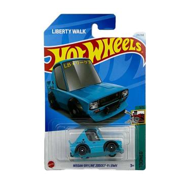 Imagem de Miniatura Carro Nissan Skyline 2000GT-R LBWK 1:64 Hot Wheels